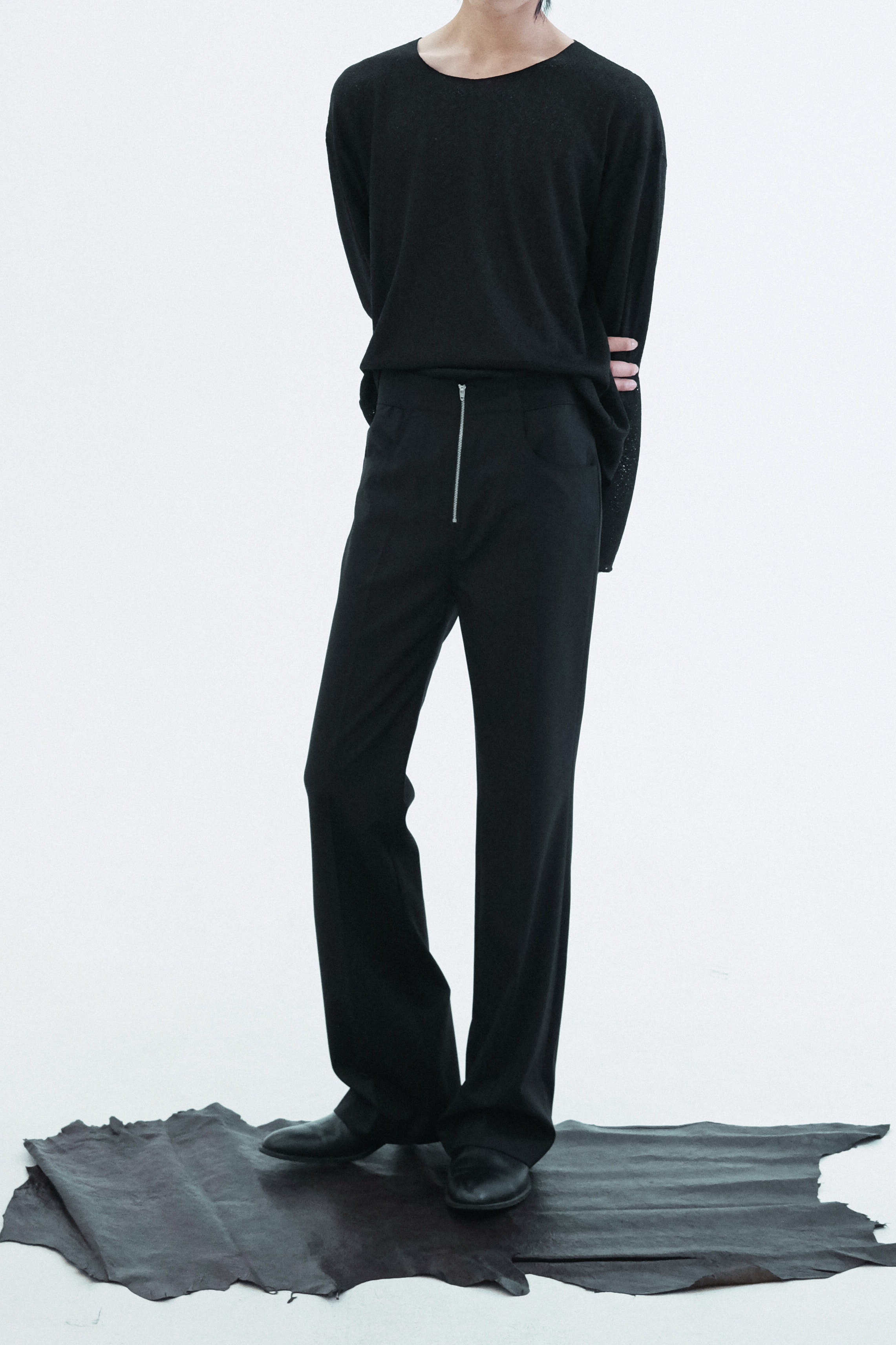 Worsted Slim Bootcut Pants