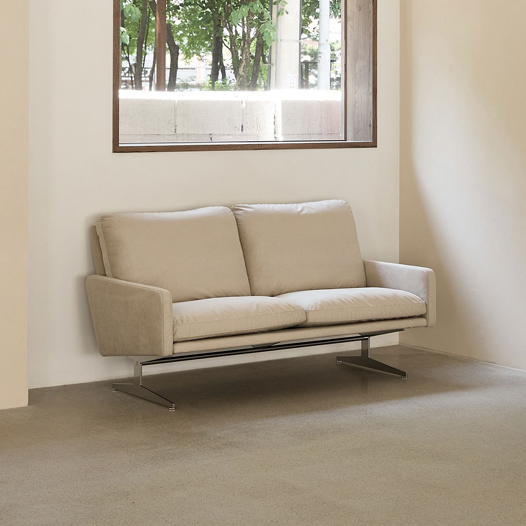 NO12. 1400 Lounge Sofa (2-seater side arm)
