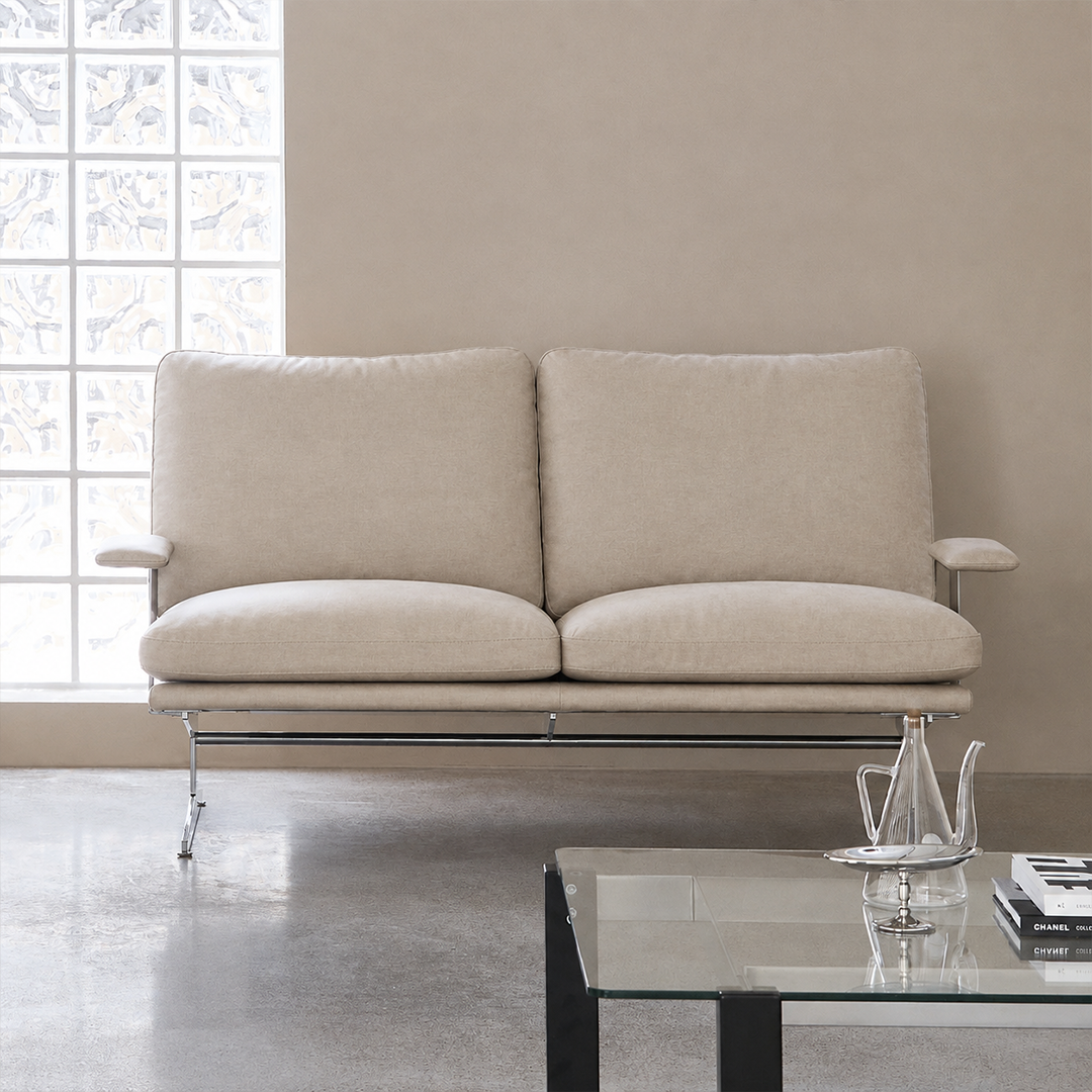 NO12. 1490 Lounge Sofa (2-seater tray)