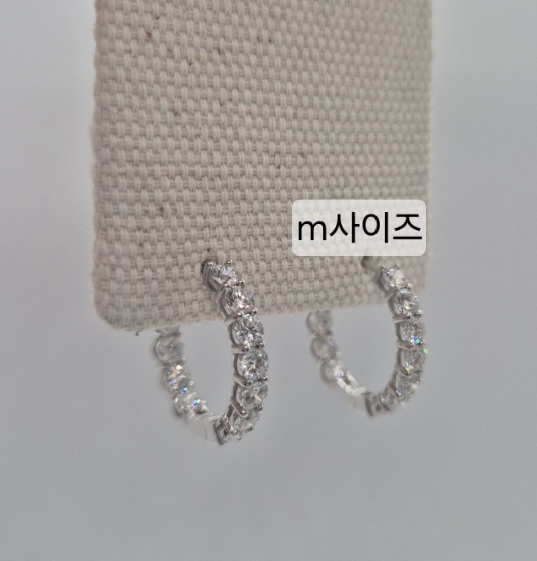 후프 귀걸이 (S/M사이즈)