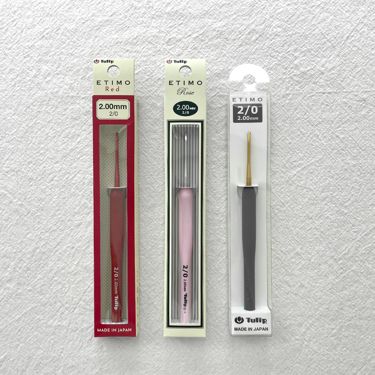 튤립 에티모 코바늘 3종 (Tulip ETIMO Crochet Hook)