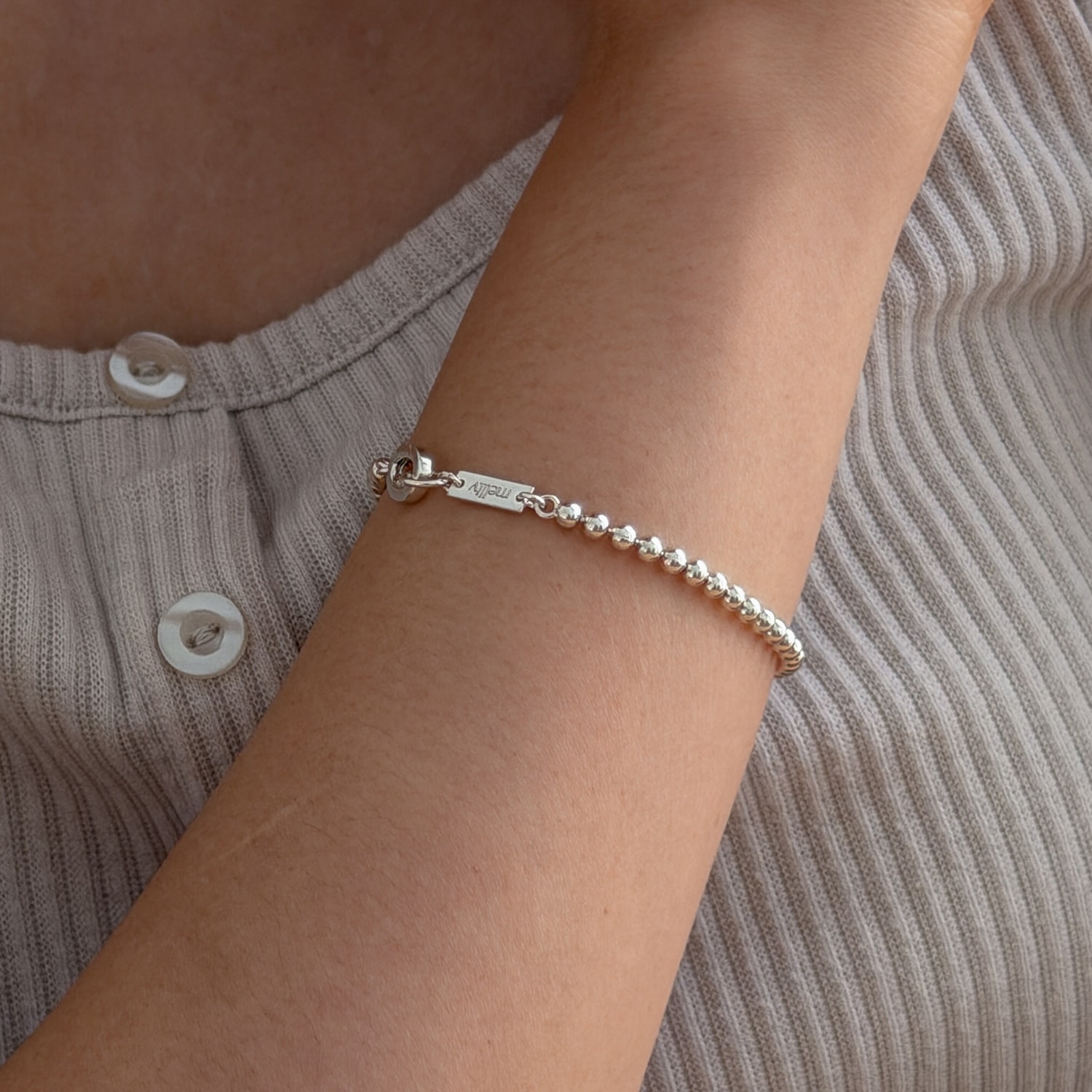 Ball Chain Bracelet_mvb28