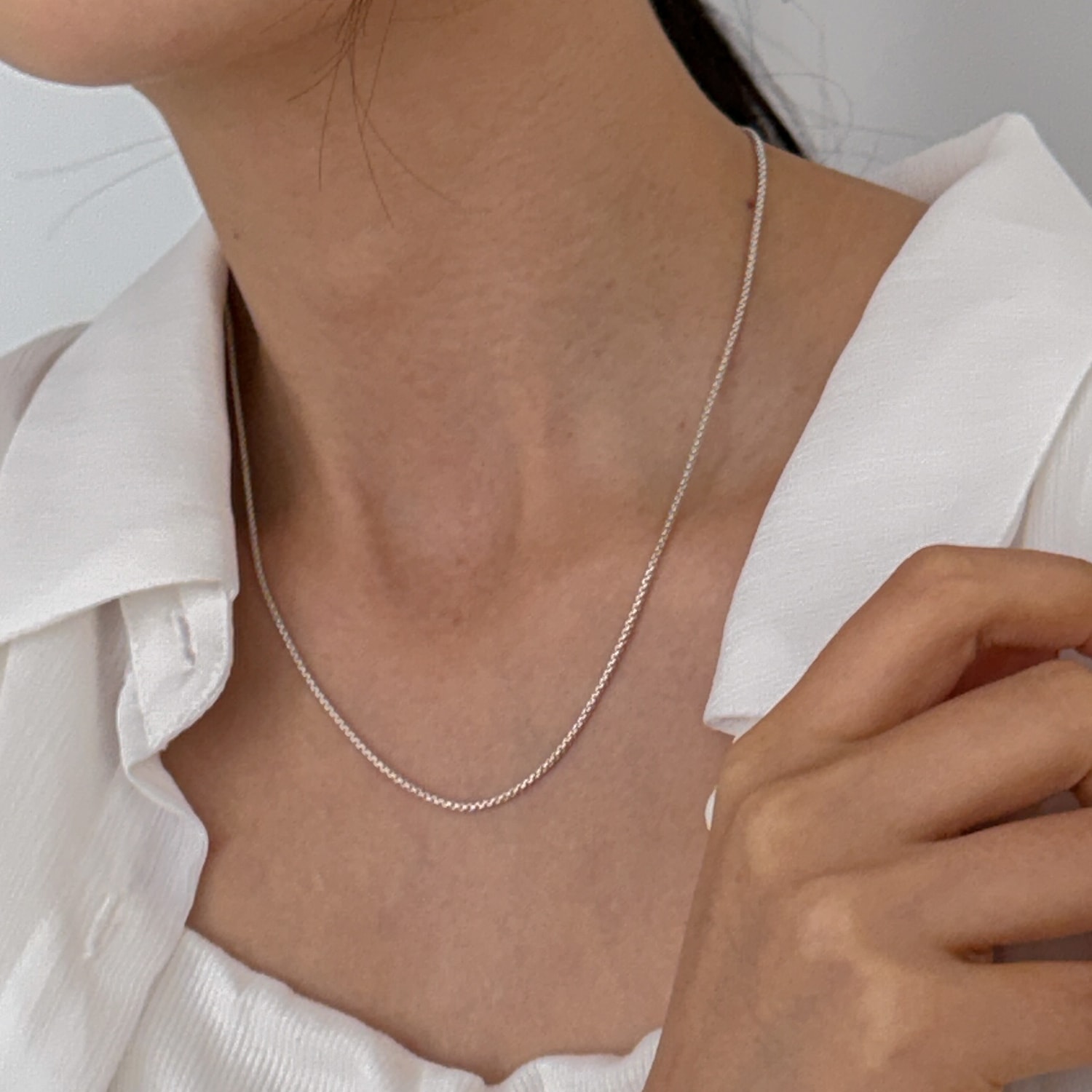 Box Chain Necklace_mvn75