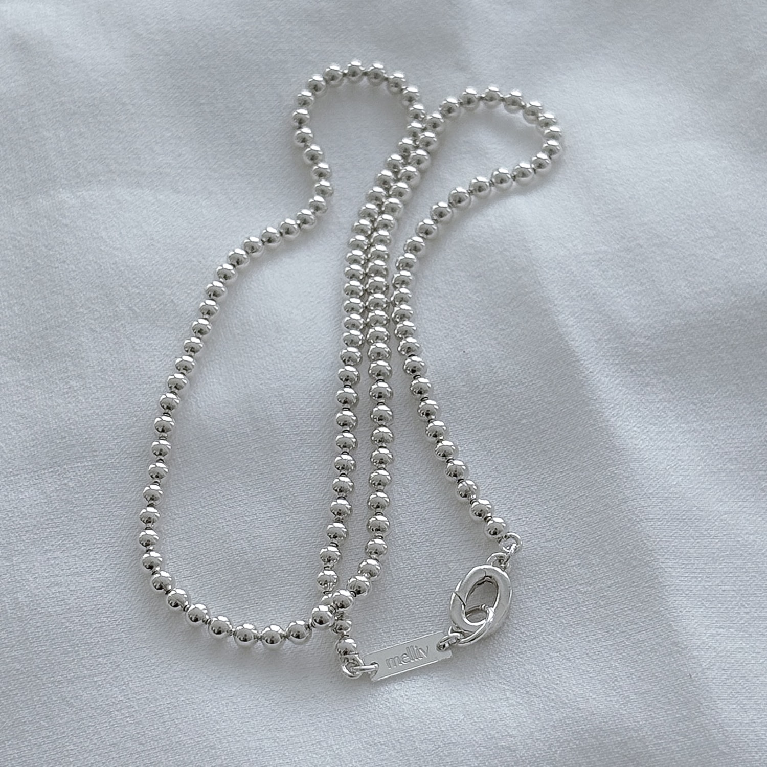 [자사몰 단독] Ball Chain Necklace_mvn73