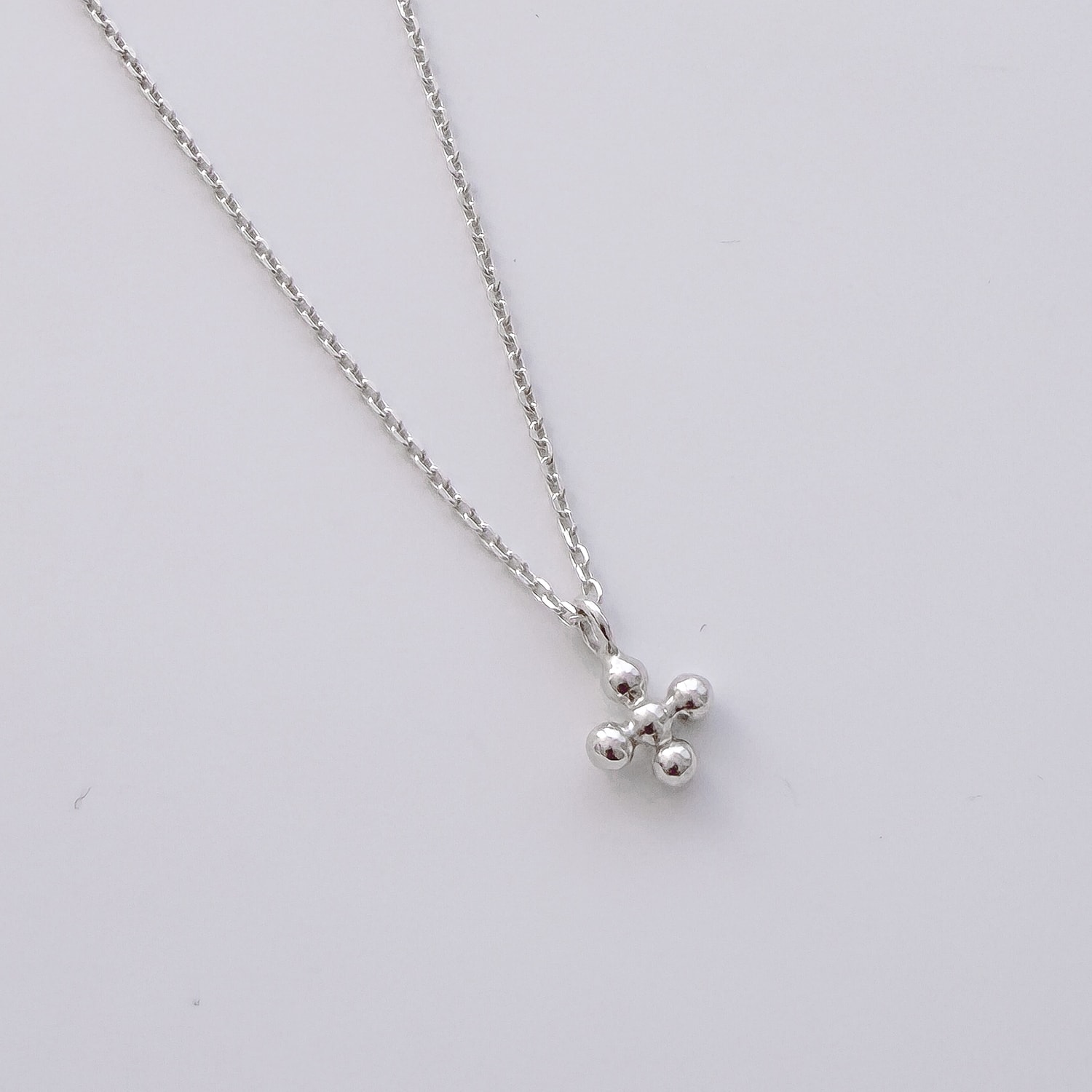 Ball Cross I Necklace_mvn76