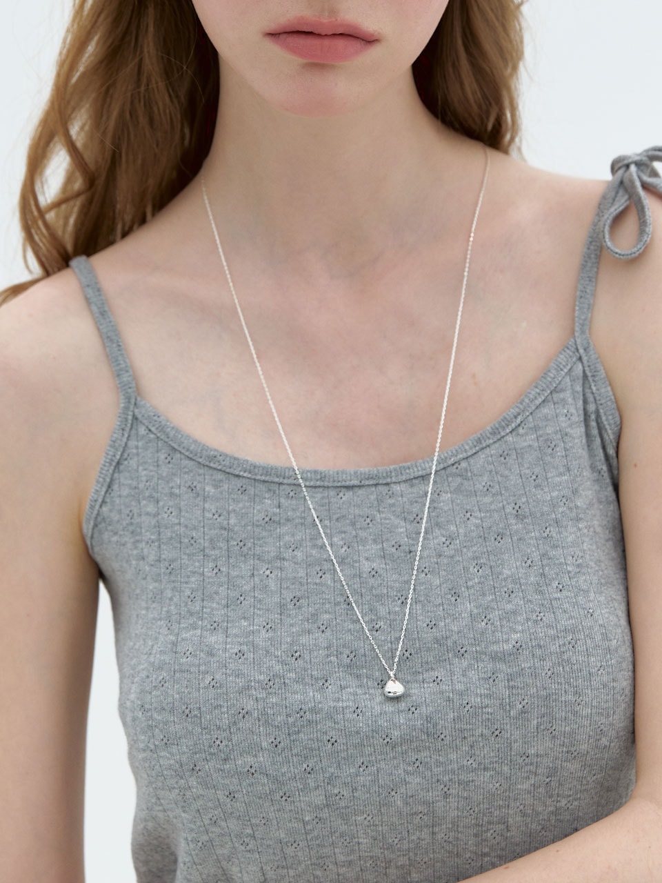 [ver.2] Liquid Ball Long Necklace