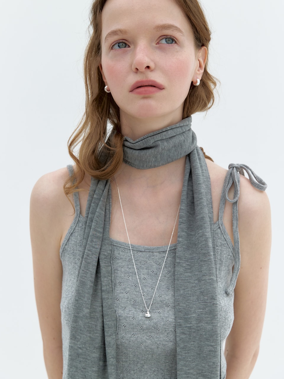 [ver.2] Liquid Ball Long Necklace