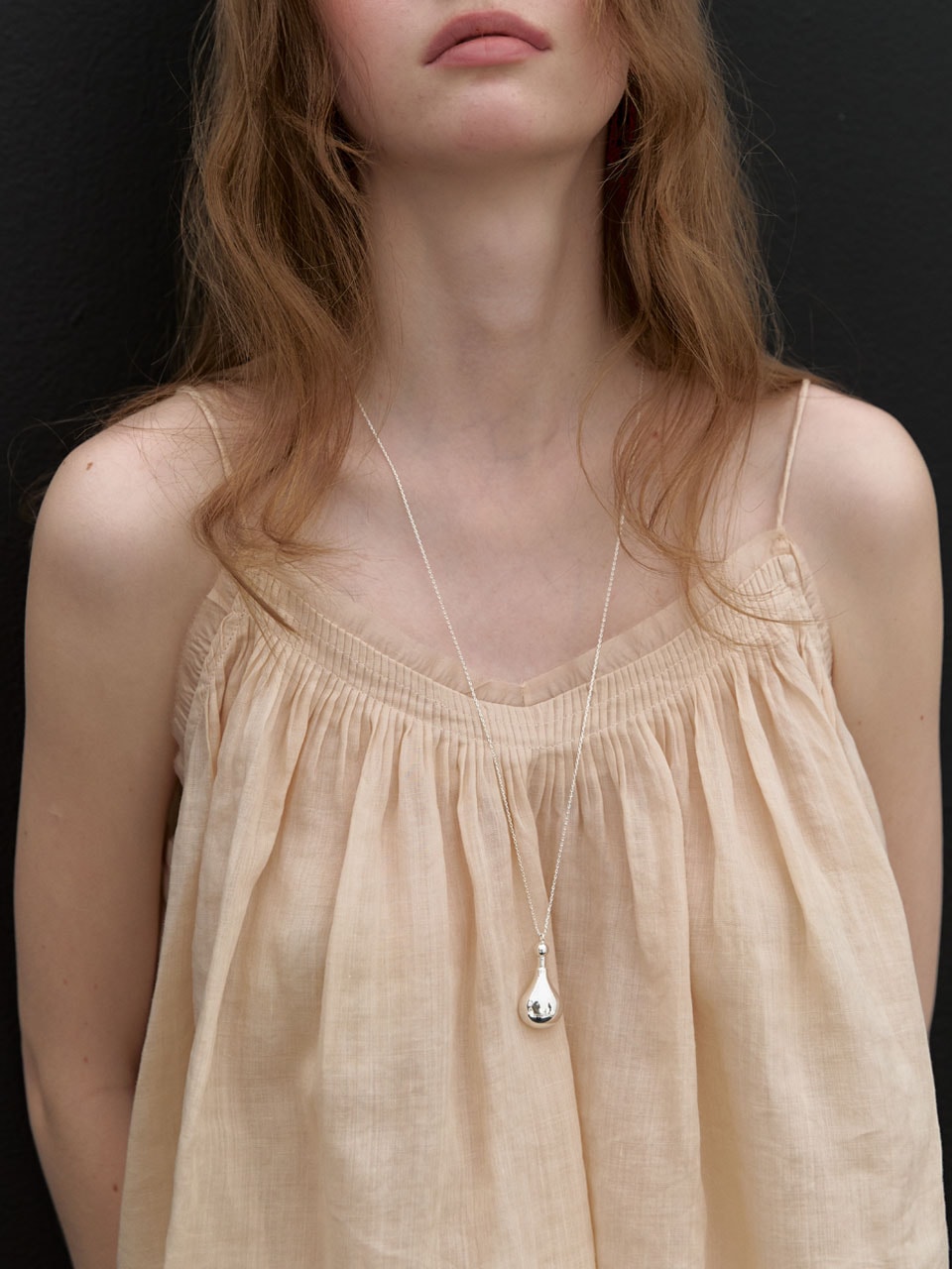 Perfume Bottle Long Necklace