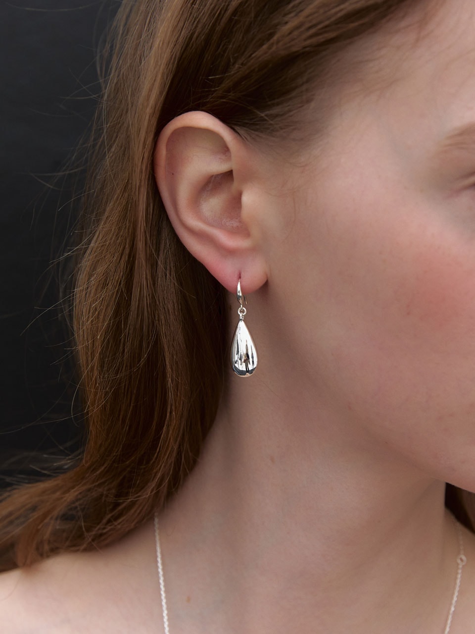 [ver.2] Water Drop Earring