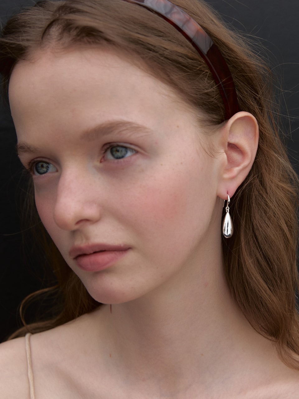 [ver.2] Water Drop Earring
