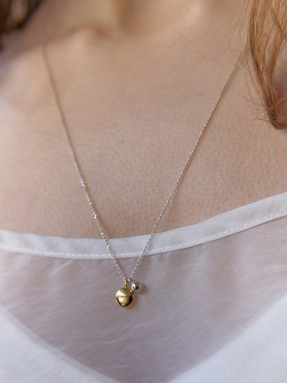 Combi Bell Necklace (3color)