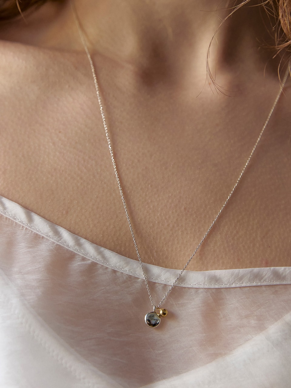 Combi Bell Necklace (3color)