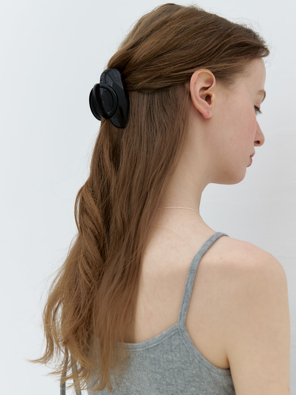 French Dome Hair Claw Clip (2color)