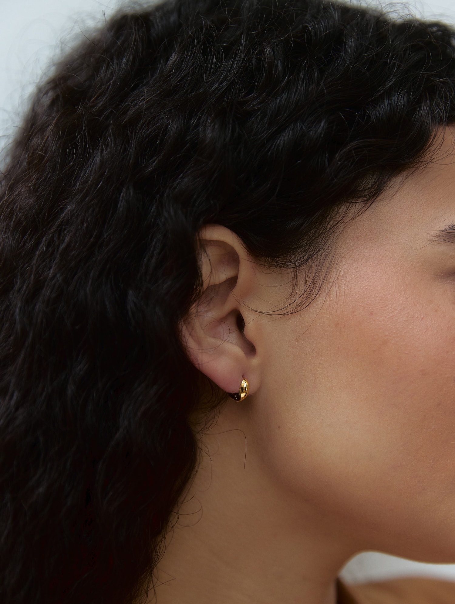 Mini One Touch Earring (2color)