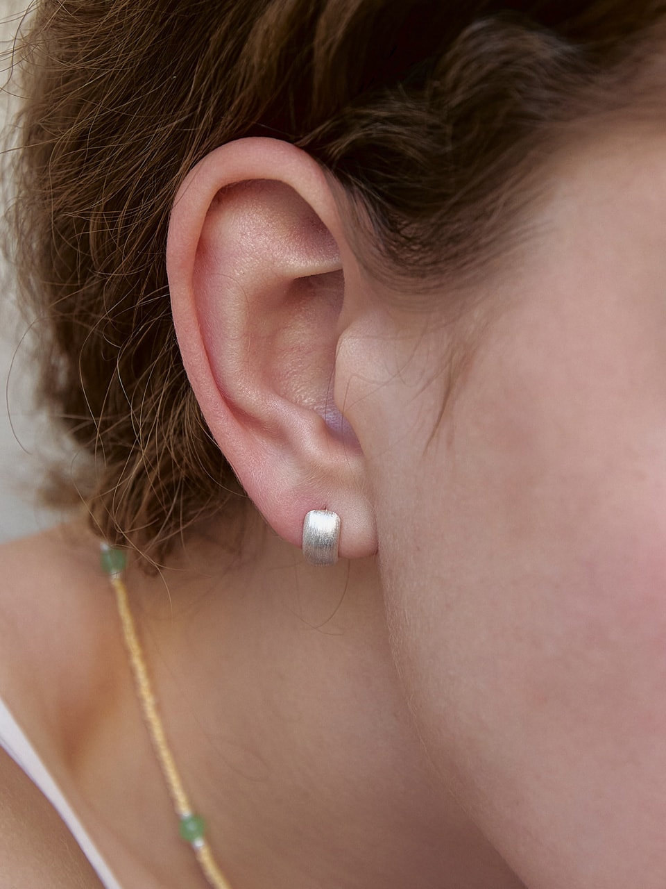 Matt One Touch Earring