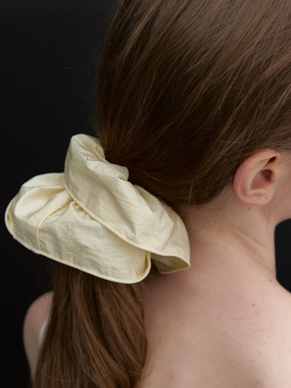 Crisp Volume Scrunchie (butter yellow)