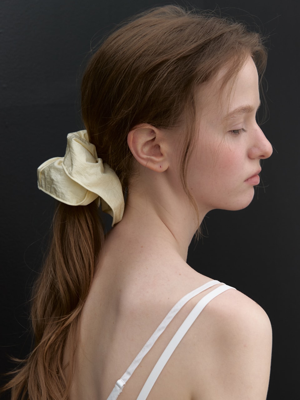 Crisp Volume Scrunchie (butter yellow)