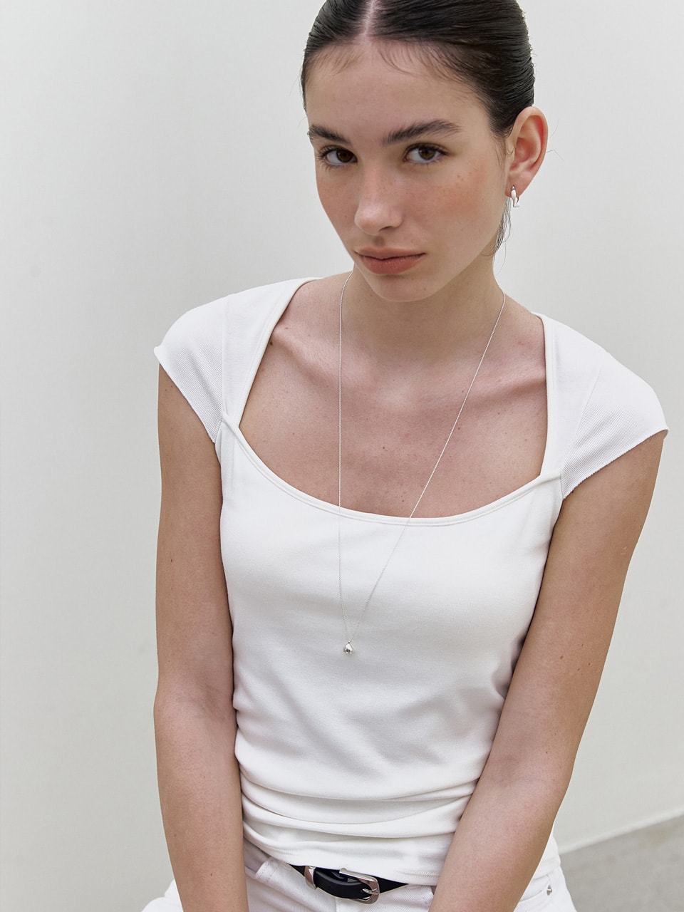 Liquid Ball Long Necklace (70cm)