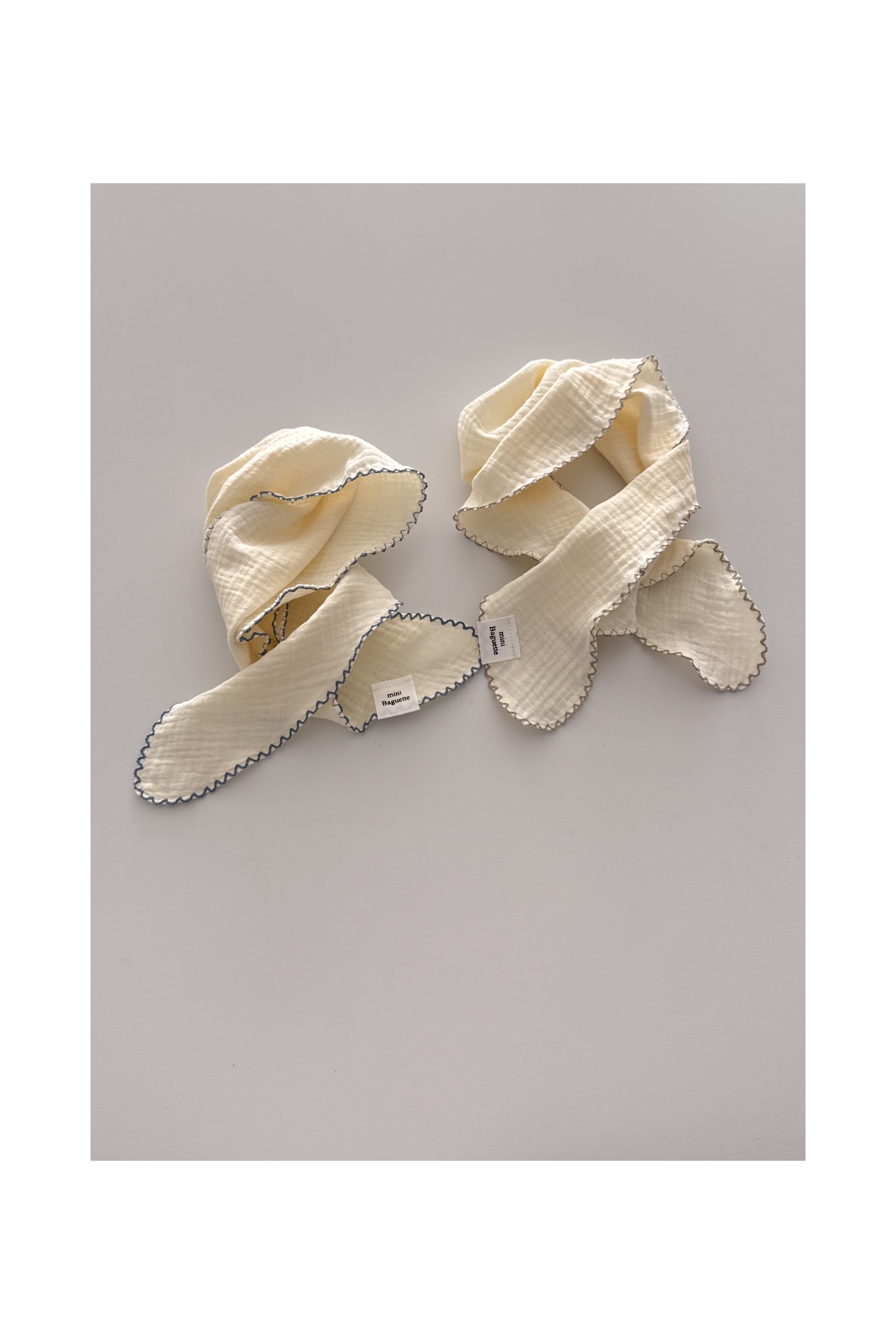 바로배송) Wavy Gauze Neck scarf