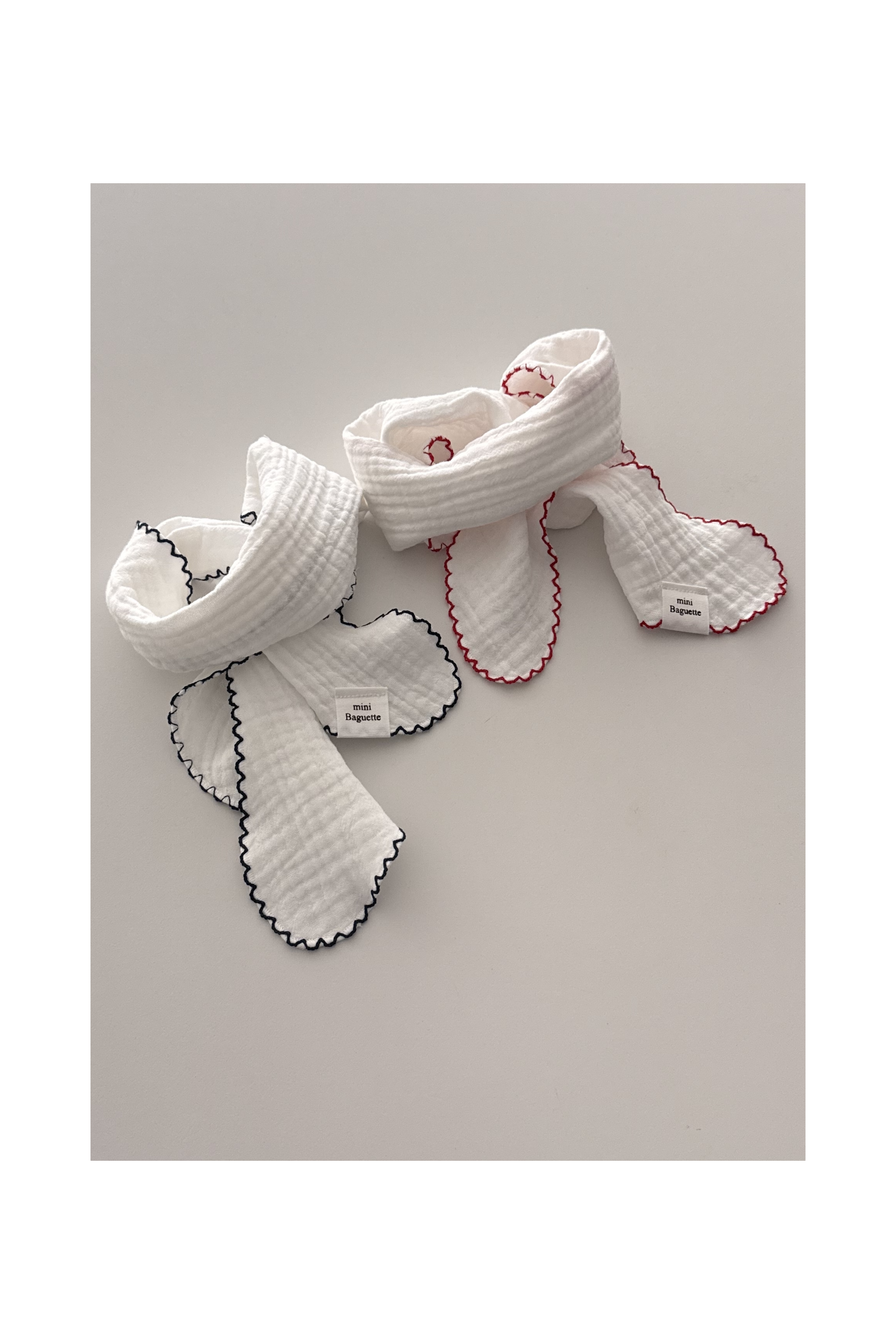 바로배송) Wavy Gauze Neck scarf