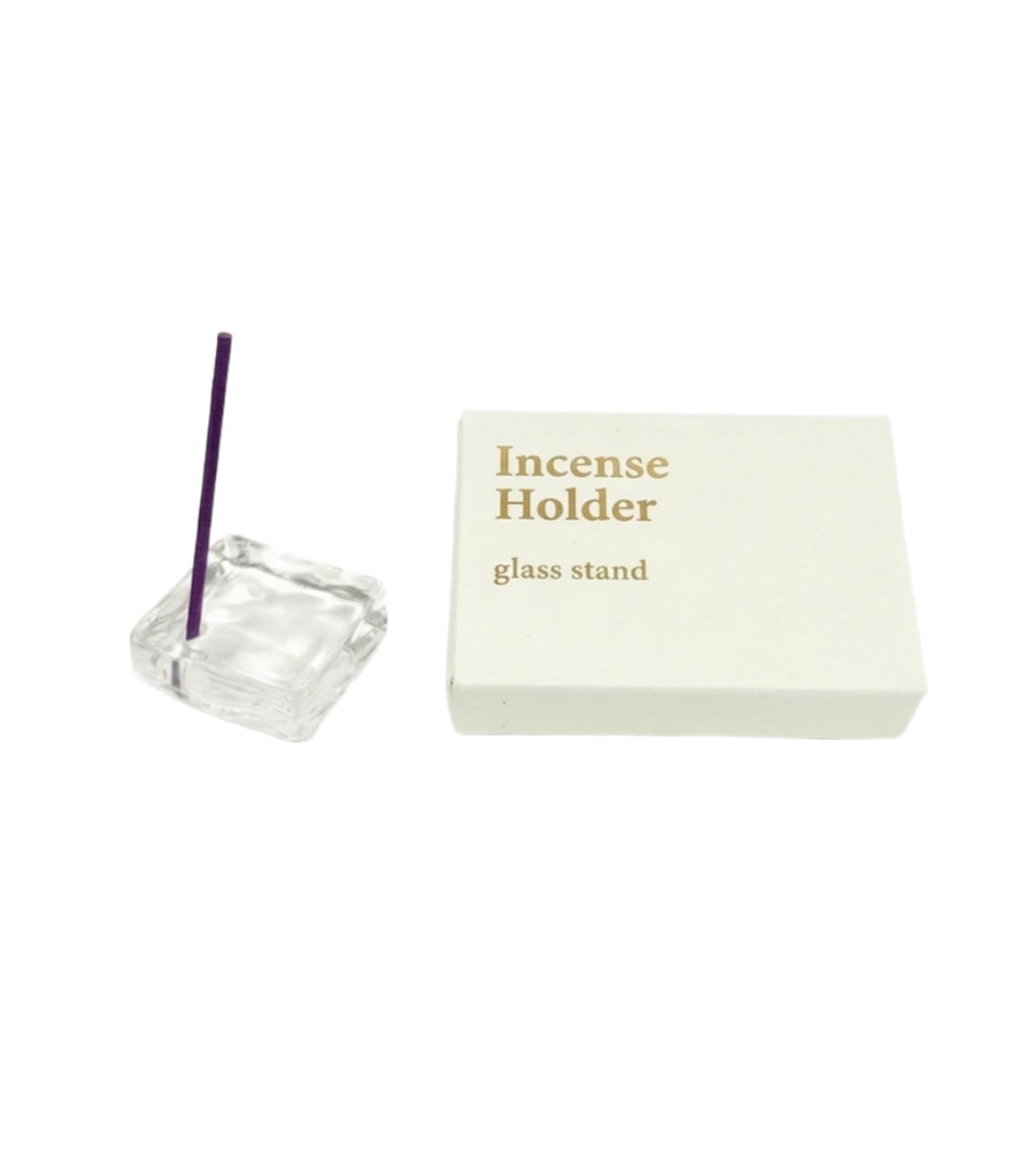 민트다 코우사이도 글라스 스퀘어 인센스 홀더 3종 Glass Square Incense Holder