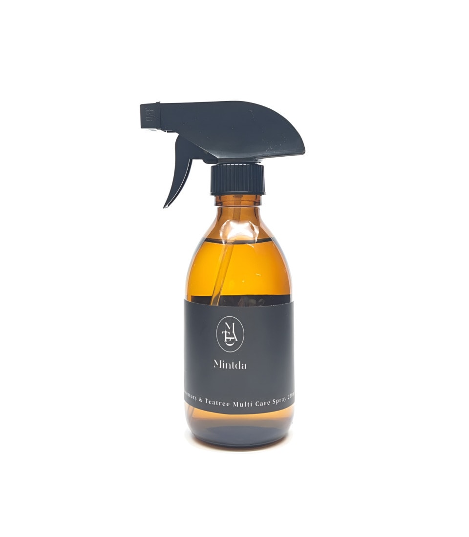 민트다 멀티케어 스프레이 250ml (로즈마리&티트리-유리용기)