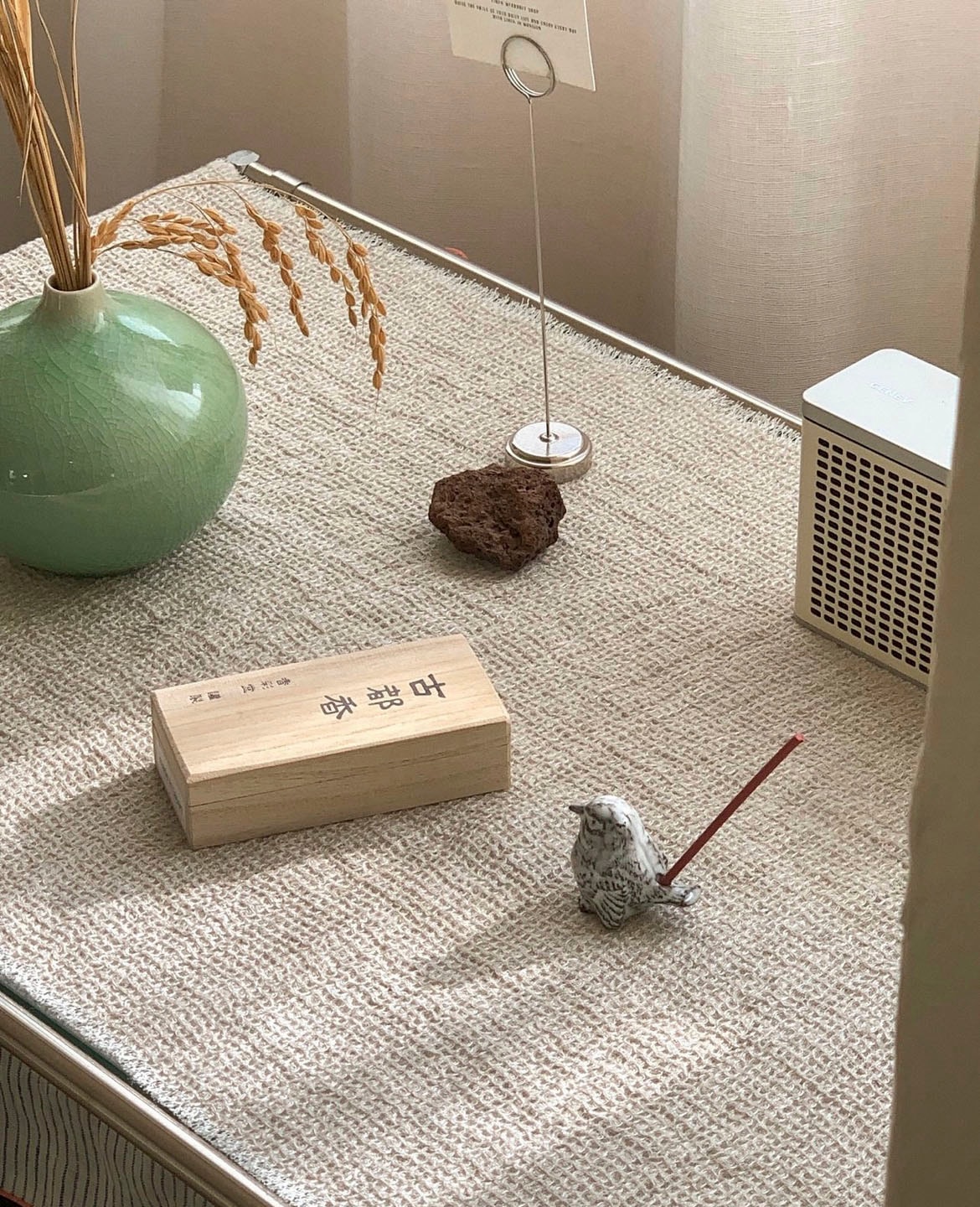 민트다 & STILL LIFE 1250 작은새 인센스 홀더