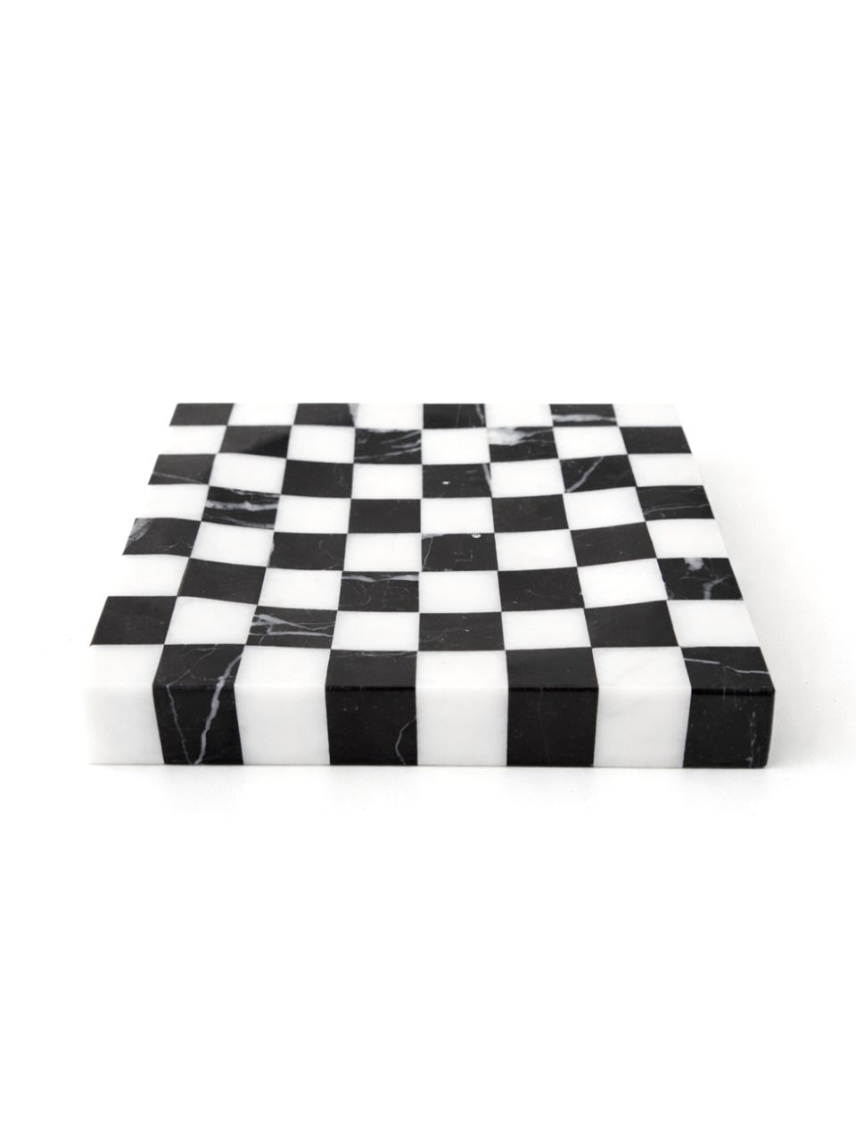 블랙 큐브 마블 사각 트레이 Black Cube Marble square Tray
