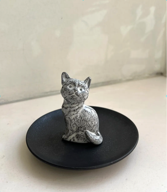 민트다 & STILL LIFE 1250 고양이 인센스 홀더