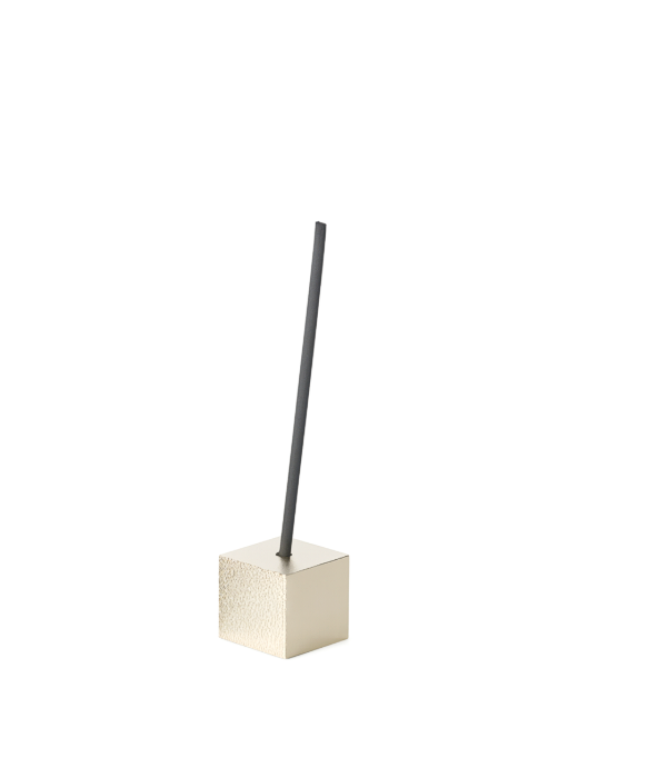 스미타니 큐브 인센스 홀더 - 실버(라지사이즈) Sumitani Cube Incense Holder - Silver