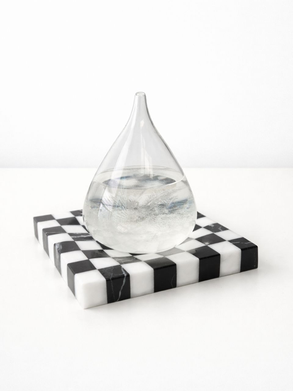 블랙 큐브 마블 사각 트레이 Black Cube Marble square Tray