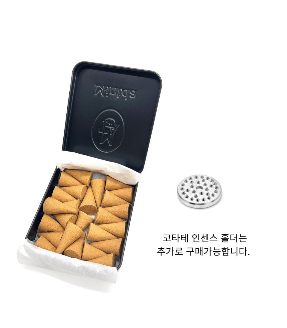 민트다 인센스 콘( 젠틀 & 포레스트 브리즈 )