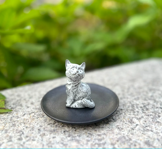민트다 & STILL LIFE 1250 고양이 인센스 홀더