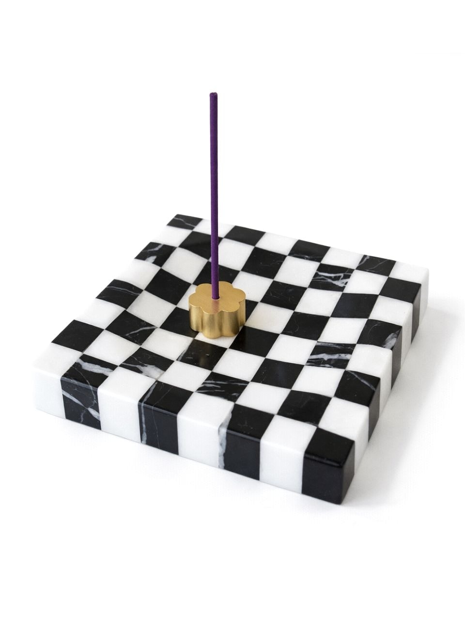 블랙 큐브 마블 사각 트레이 Black Cube Marble square Tray