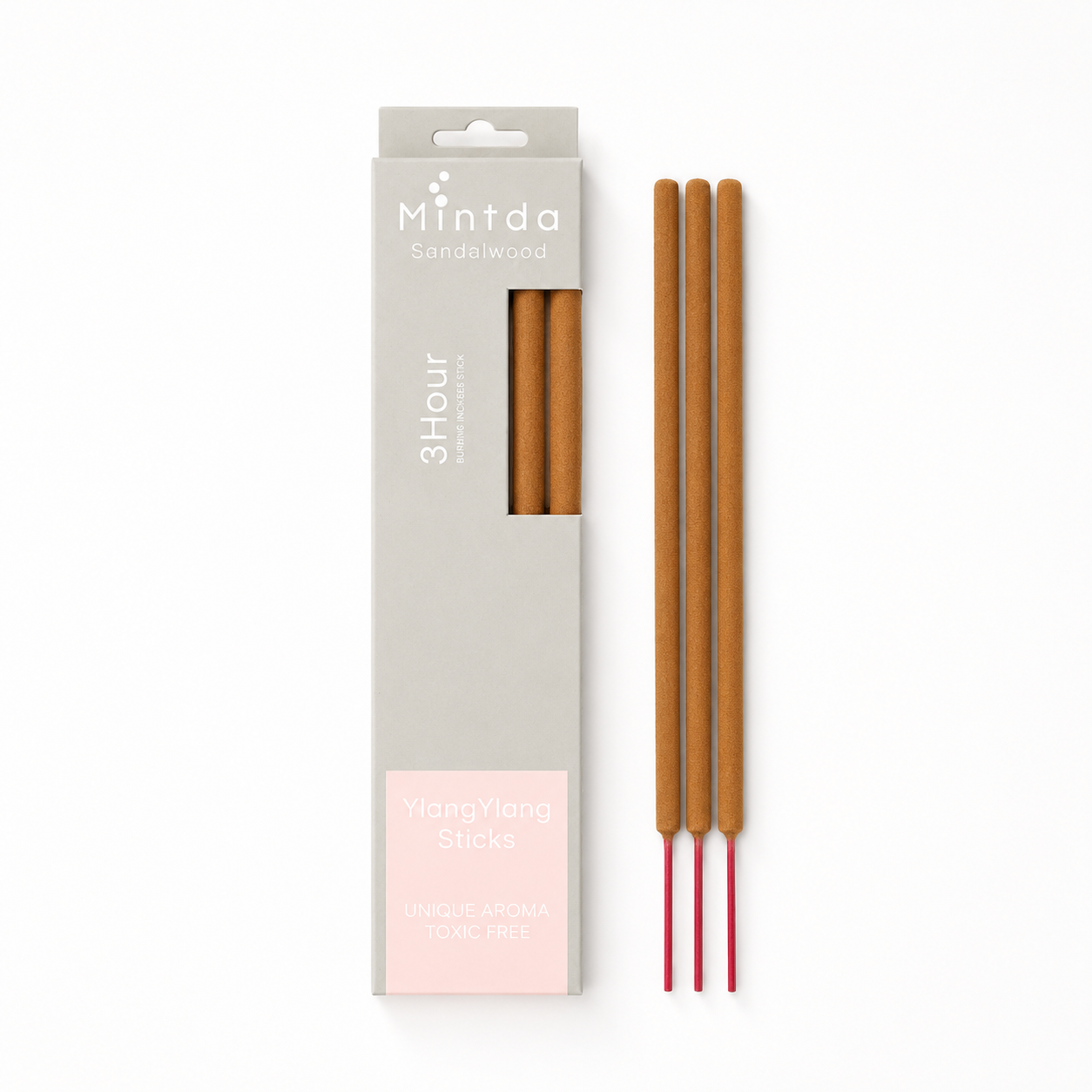 민트다 샌달우드 인센스 (3가지향 3시간용) Mintda Sandalwood Incense 3Hour