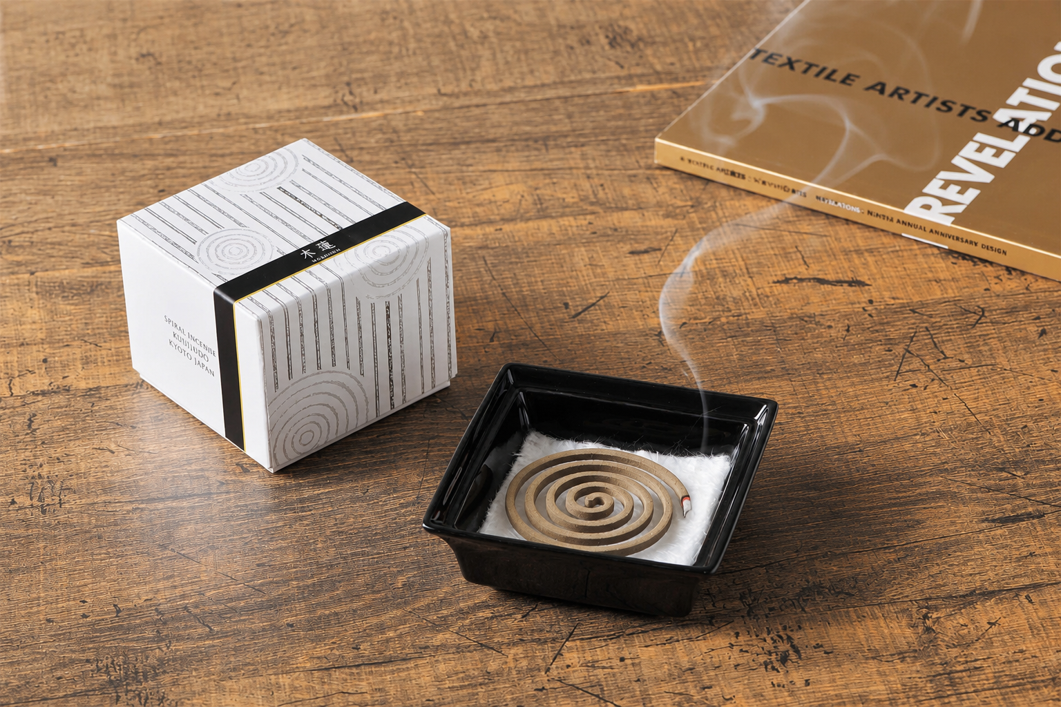 코우사이도 목련 인센스 나선형  Kousaido Magnolia Incense Coils