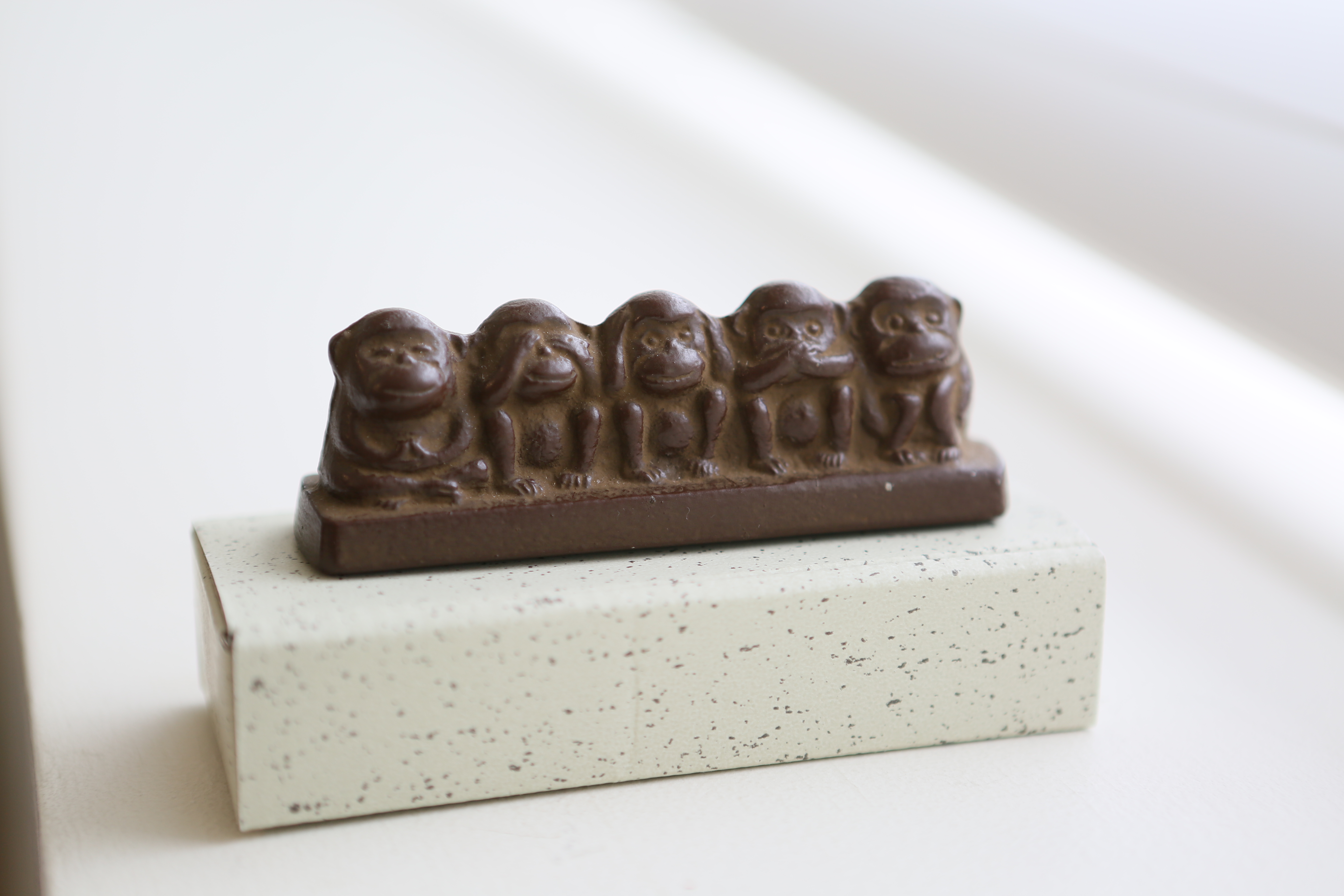 스미타니 문진 - 다섯원숭이 Sumitani Paperweight - Five Monkeys