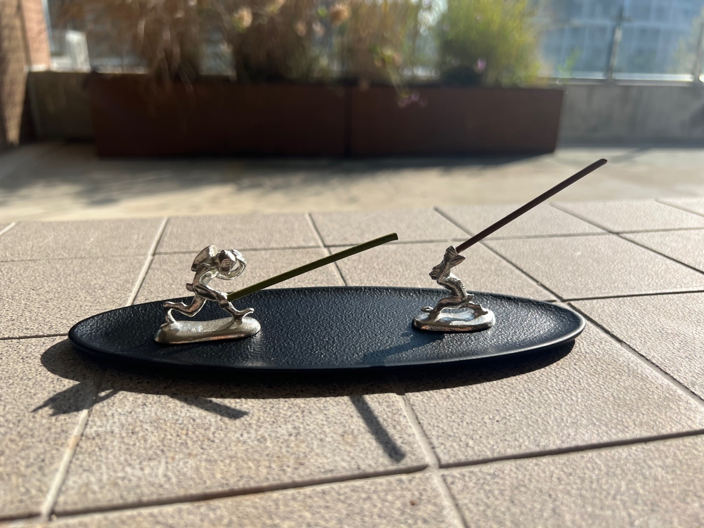 스미타니 원숭이 무사 인센스 홀더  Sumitani Incense Holder - Monkey