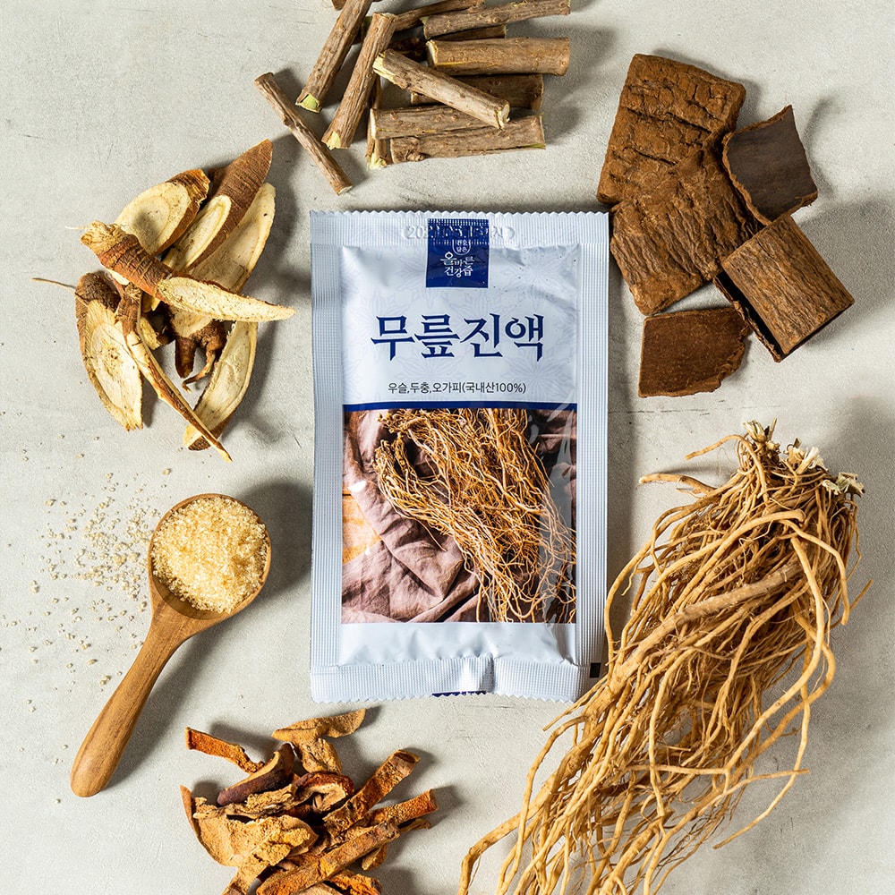 지치고 무거운 일상 활력을 채우는 무릎진액 30포