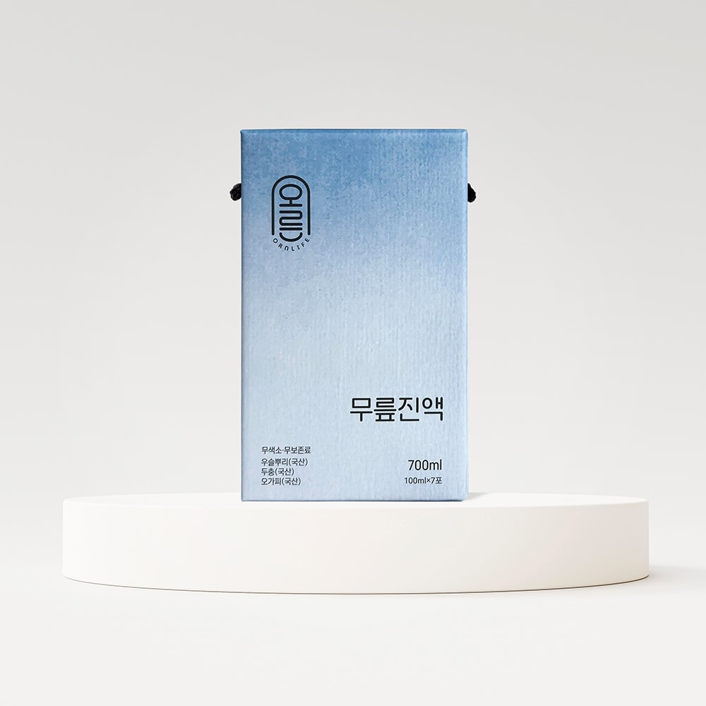 소중한 무릎을 위한 프리미엄 건강 루틴 황소무릎우슬청 무릎진액 프리미엄 선물세트
