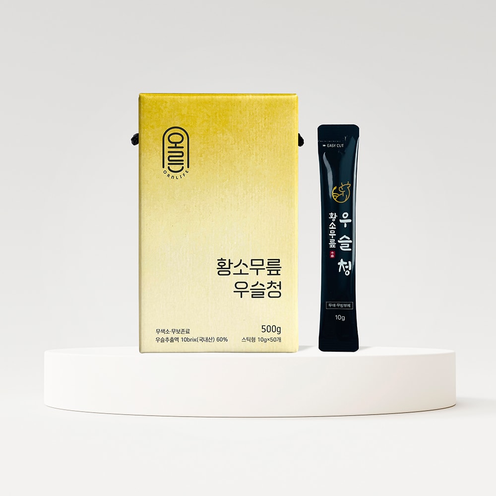 귀한 원료로 정성껏 빚어낸 황소무릎우슬청 스틱 50포