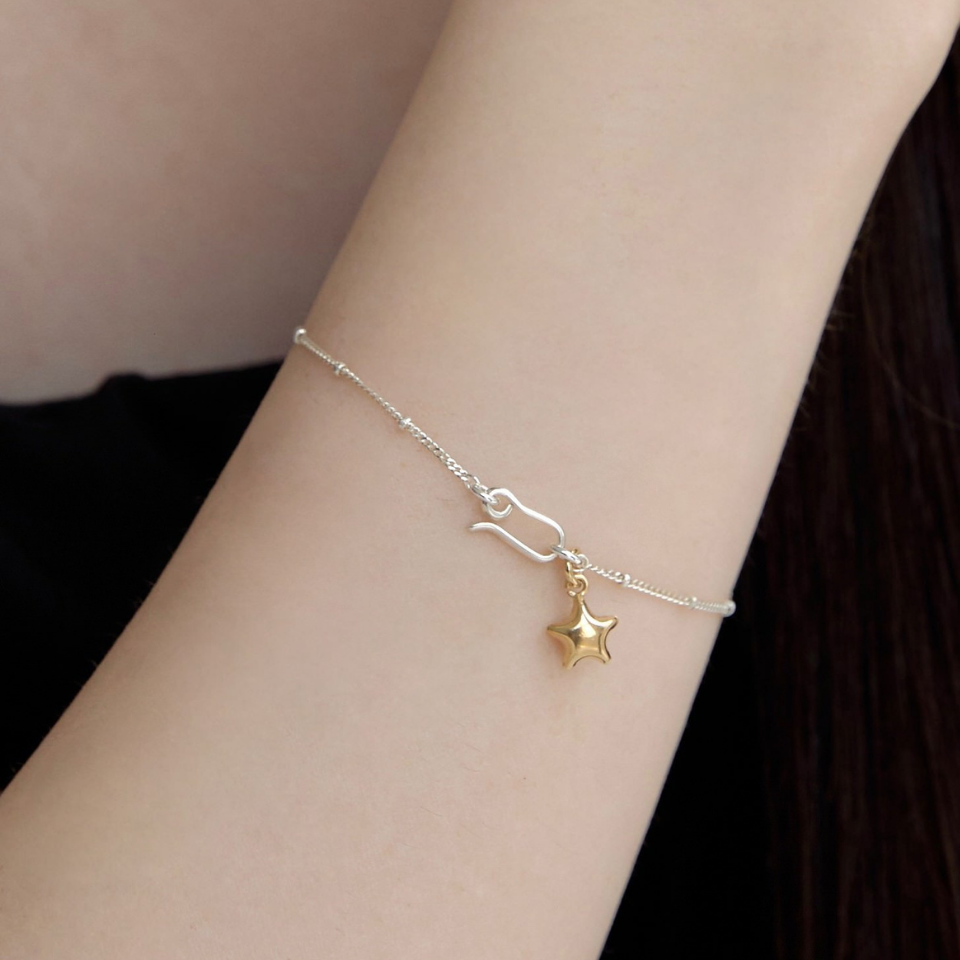 Star hook bracelet (2color)