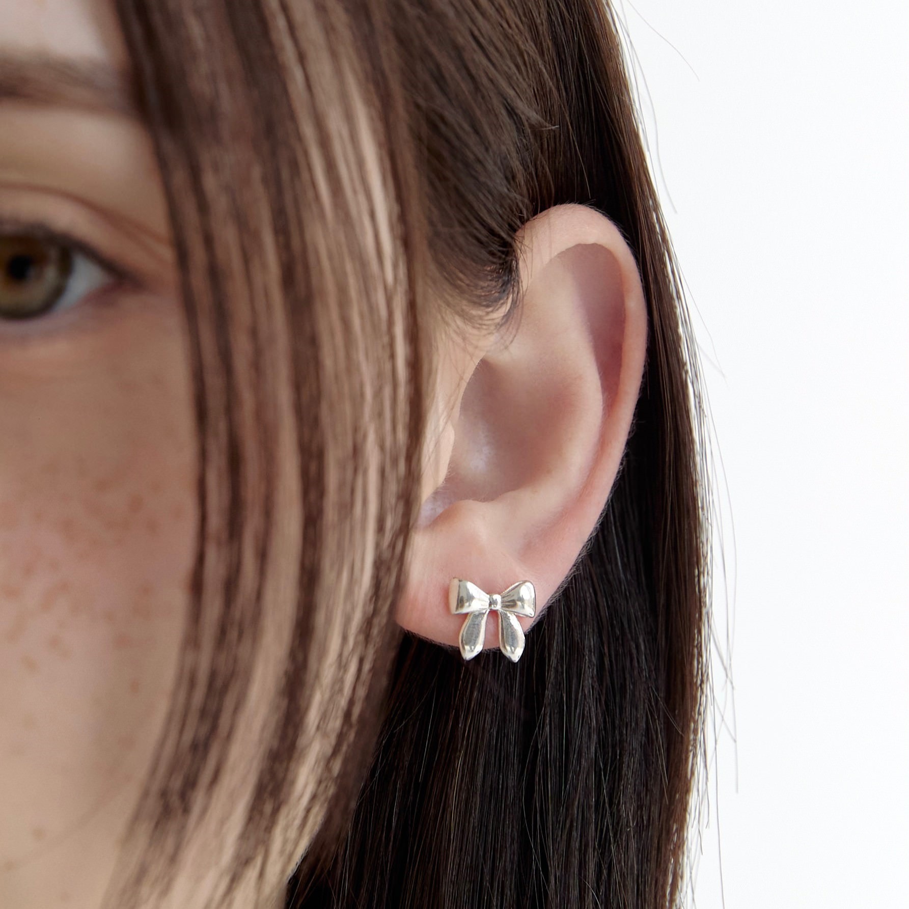 [Disney] Ribbon earrings
