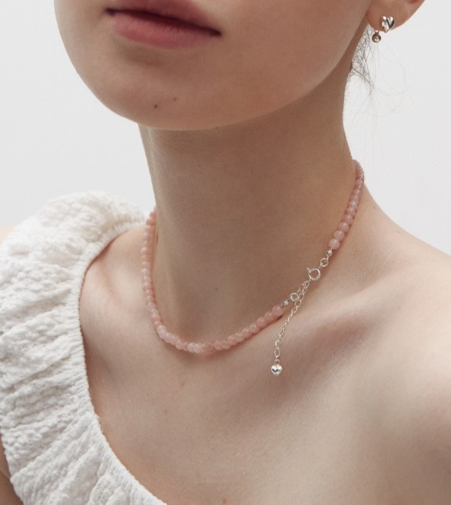 Vintage pink necklace