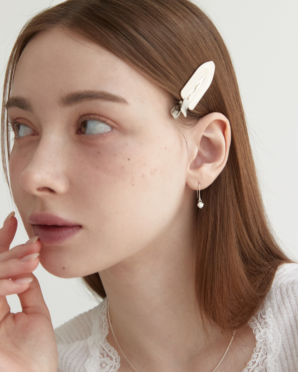 Love mini drop earrings (3color)