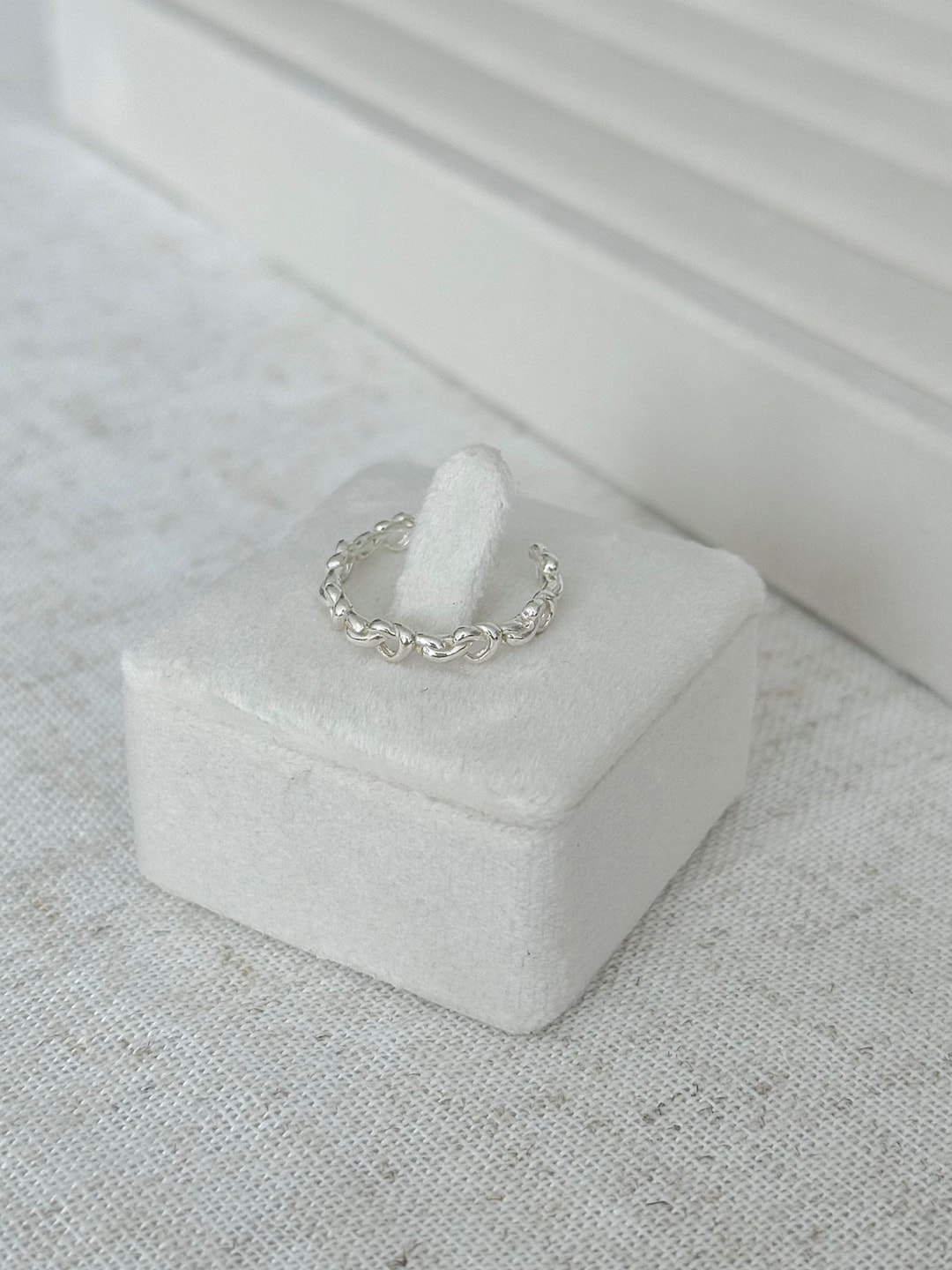 Twist Loop Open Ring