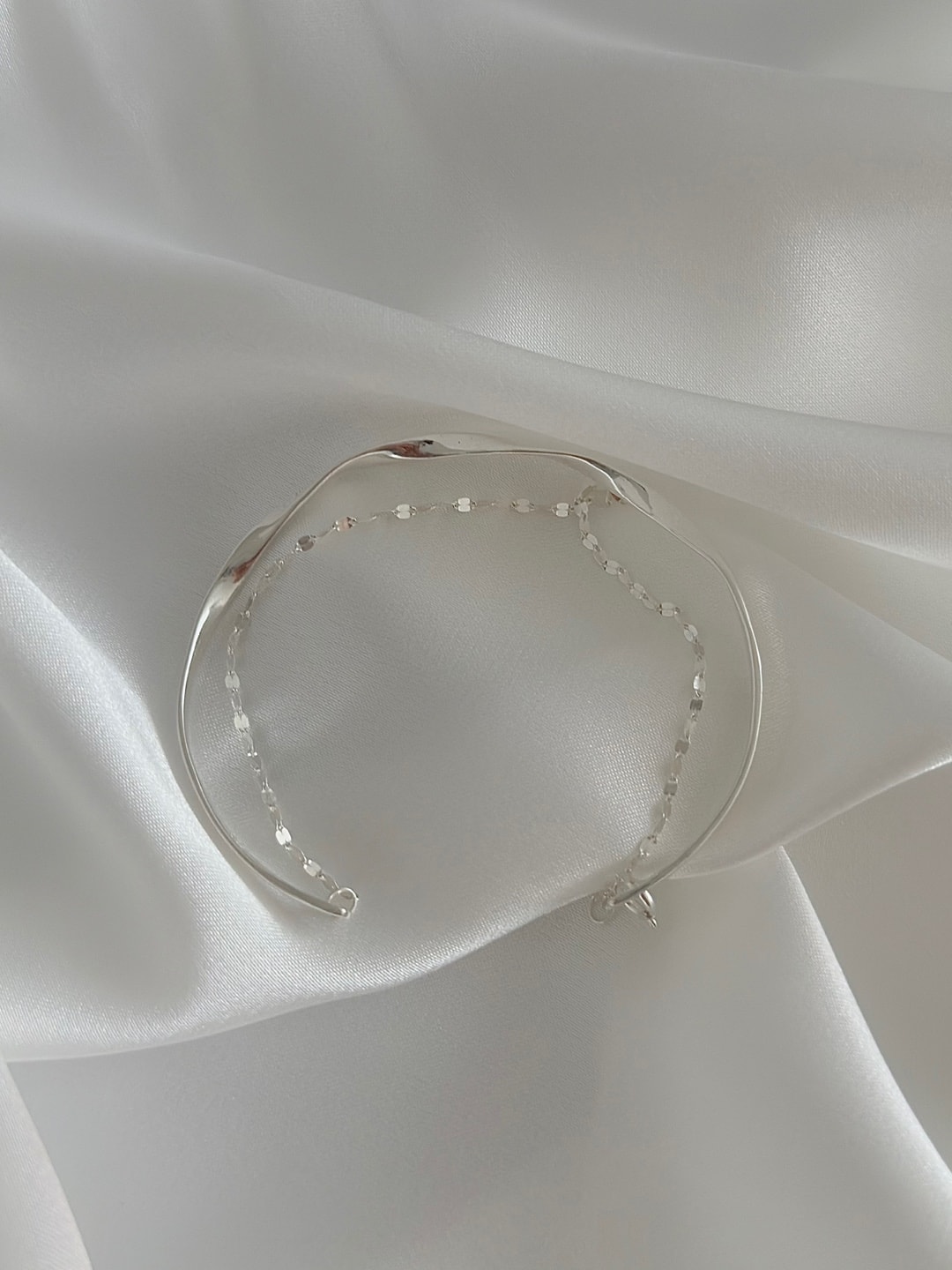 Twist Duo Silver Bracelet