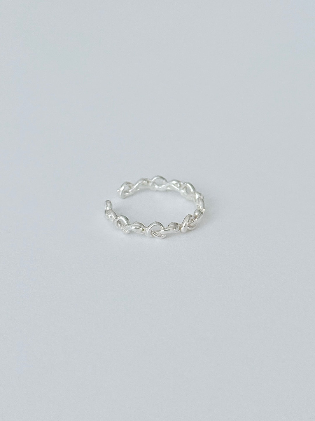 Twist Loop Open Ring