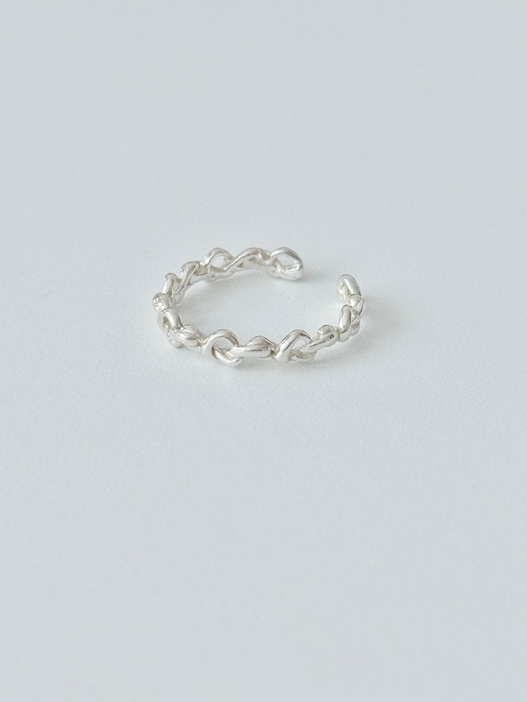 Twist Loop Open Ring
