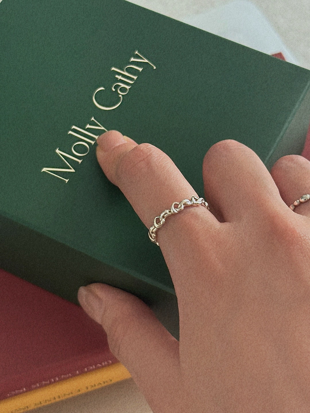 Twist Loop Open Ring